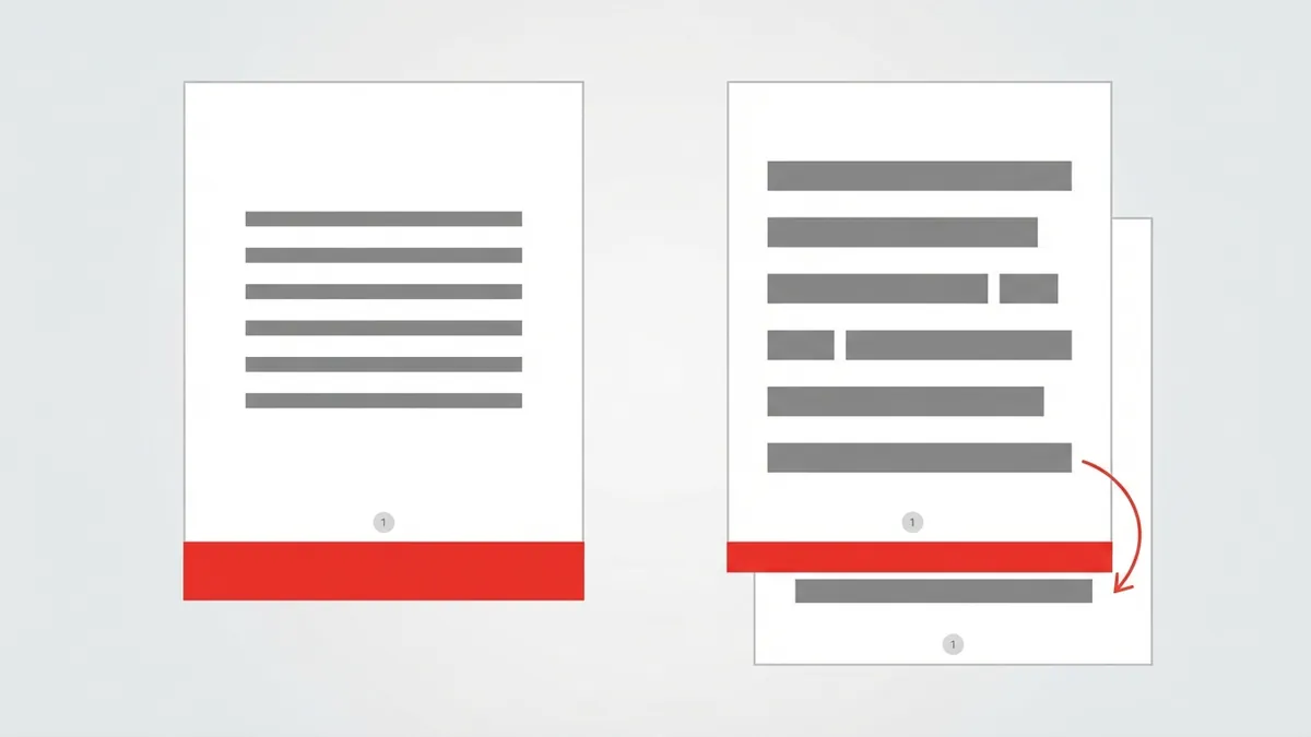 Font bị thay làm dòng chữ dài ra khiến Word sang PDF bị nhảy trang