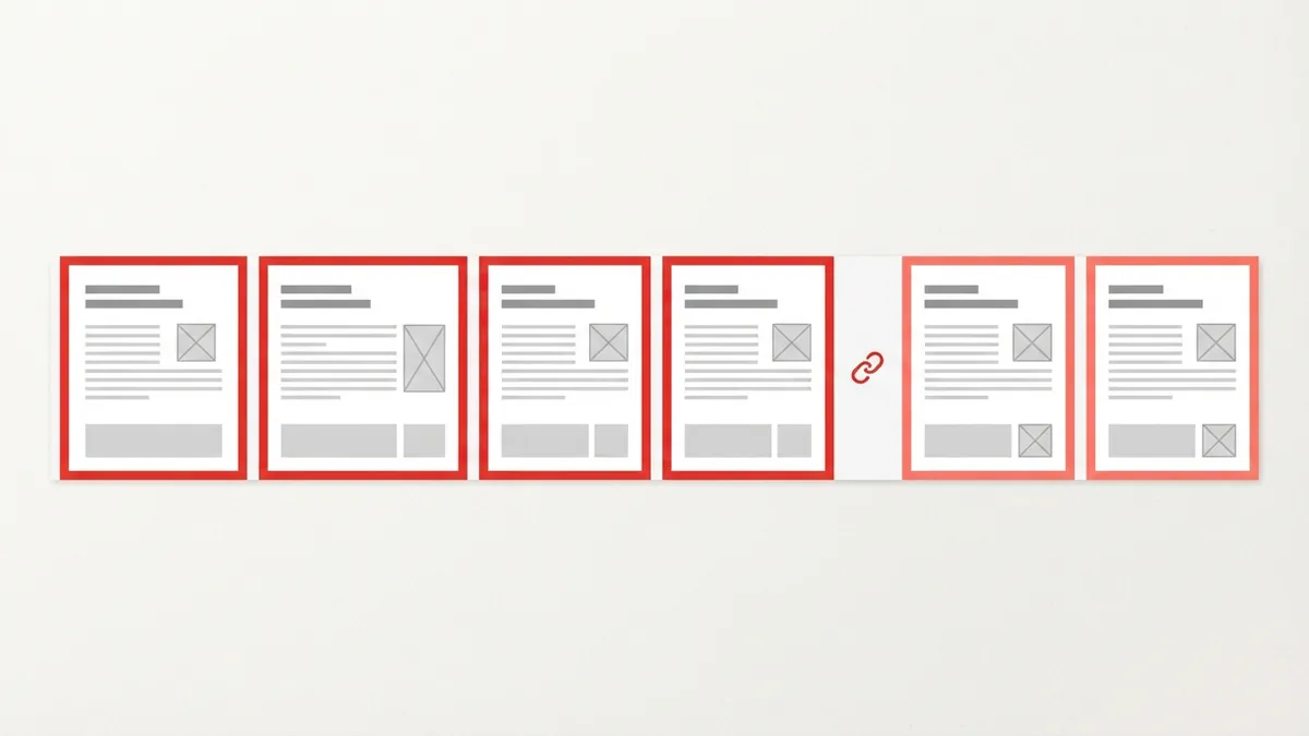 Hai file PDF được nối đuôi nhau thành một file, các trang giữ nguyên như bản gốc